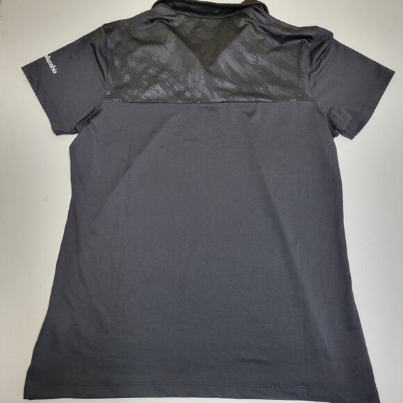 COLUMBIA GOLF US ARMY BLACK CAMO SHORT SLEEVE HOT WEATHER POLO SHIRT L NWT - Picture 6 of 6